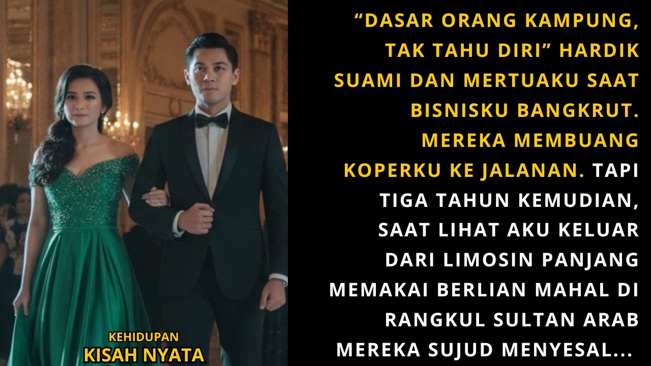 SUAMI DAN MERTUA USIR AKU KARENA BANGKRUT. DICERAIKAN. 3 TAHUN KEMUDIAN MEREKA SYOK SAAT AKU...