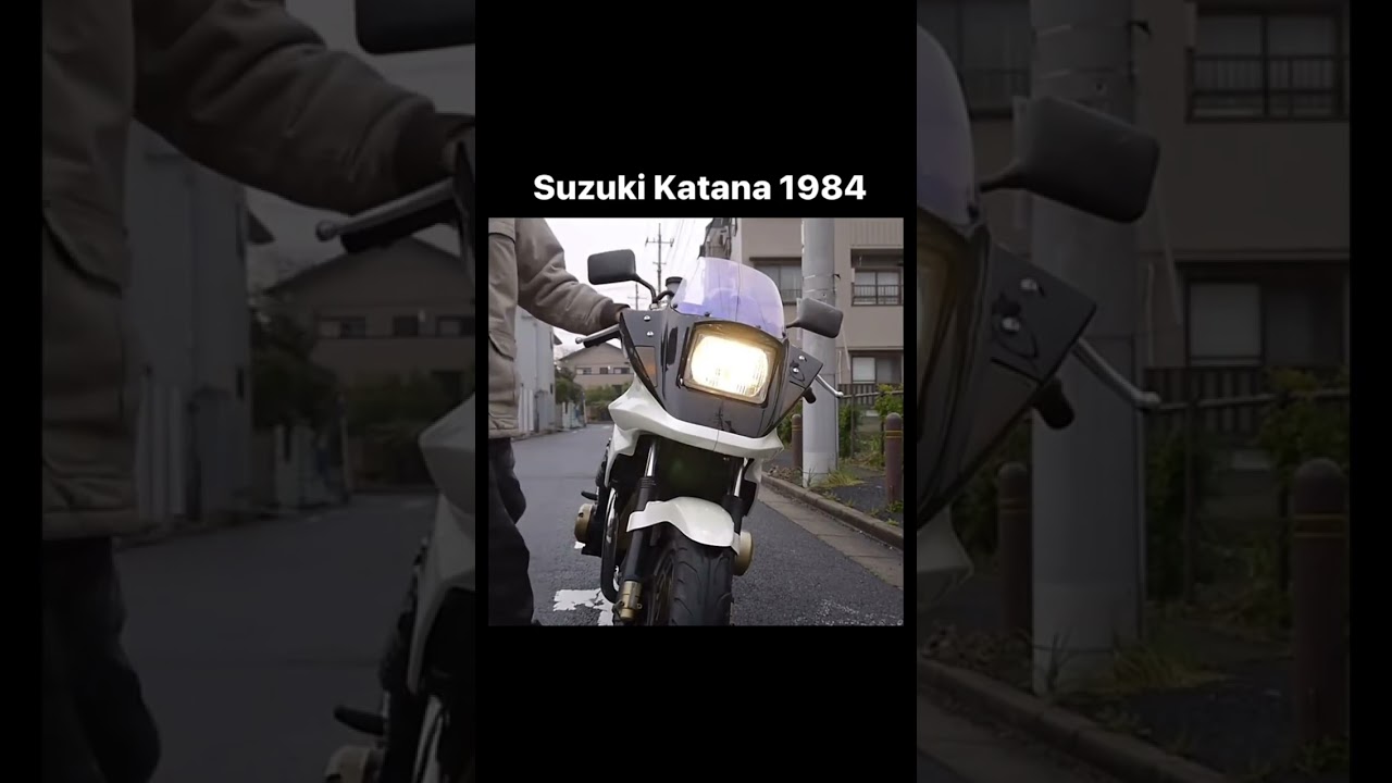 таких больше не делают #suzuki #gsx750s3 #katana #megamoto