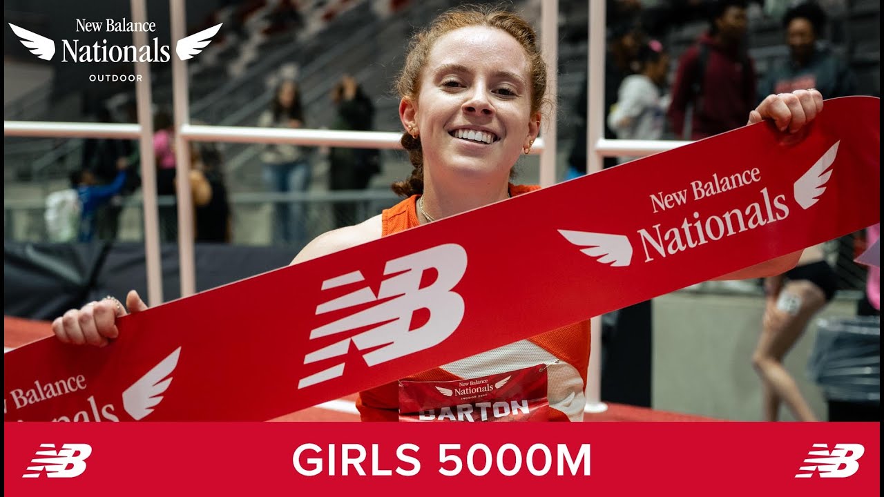 Girls 5000m - New Balance Nationals Indoor 2025
