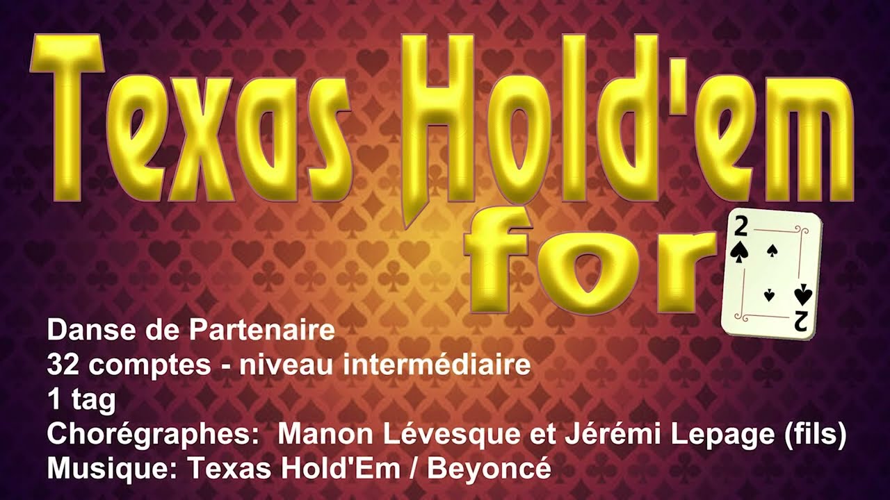 TEXAS HOLD'EM FOR 2 / PARTNER DANCE