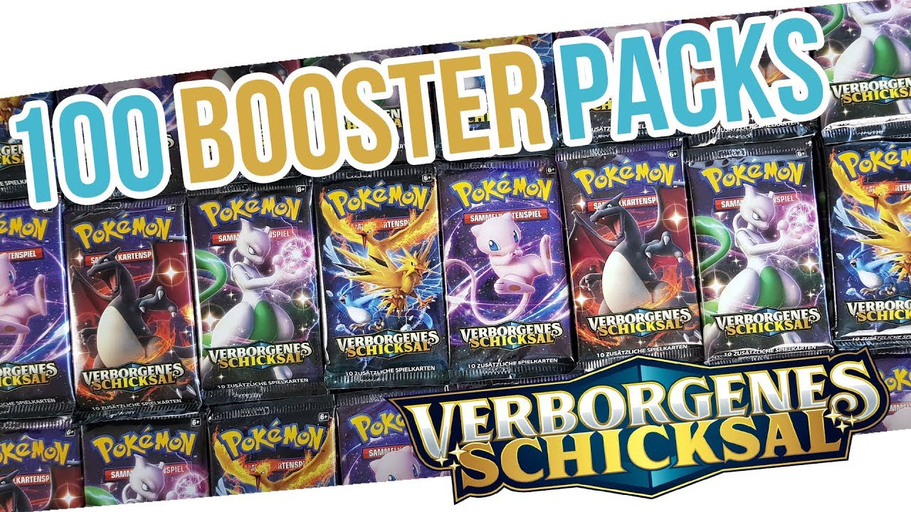 100 VERBORGENES SCHICKSAL BOOSTER OPENING! DIE NEUEN SHINY POKEMON KARTEN! Pokemon Unboxing Deutsch