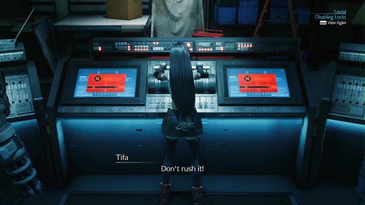 FINAL FANTASY VII REMAKE Buster and Shinra Battle