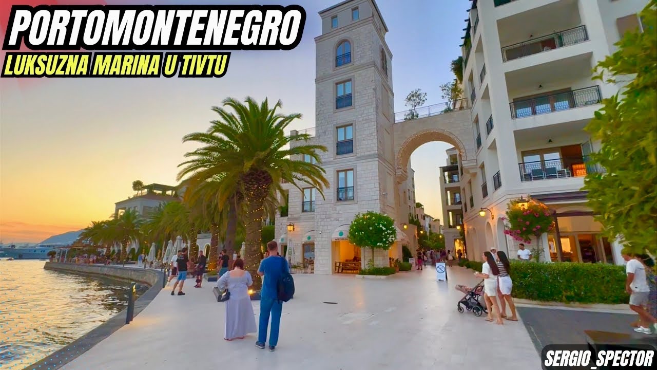 Kotor - Boka Kotorska - Portomontenegro 2025 (Tivat) obilazak | LUKSUZ na Jadranu #crnagora
