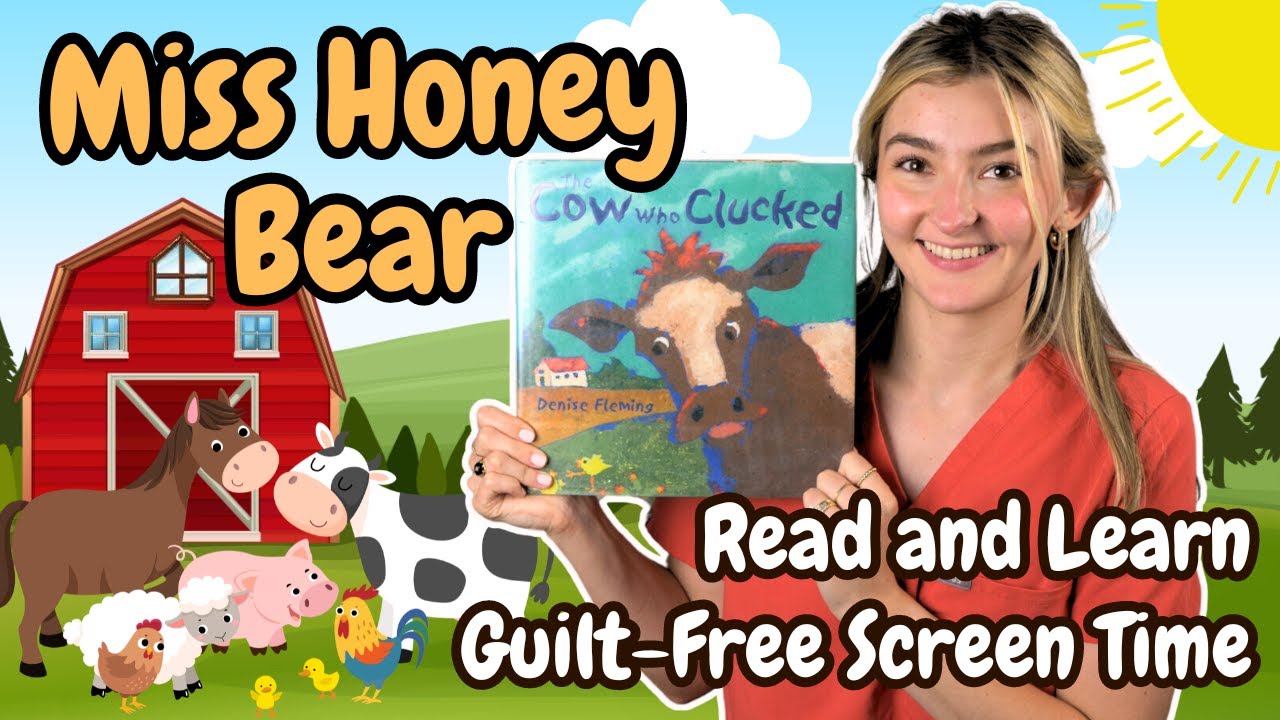 The Cow Who Clucked | Gentle Read-Aloud by a Speech Therapist for Early Language Skills