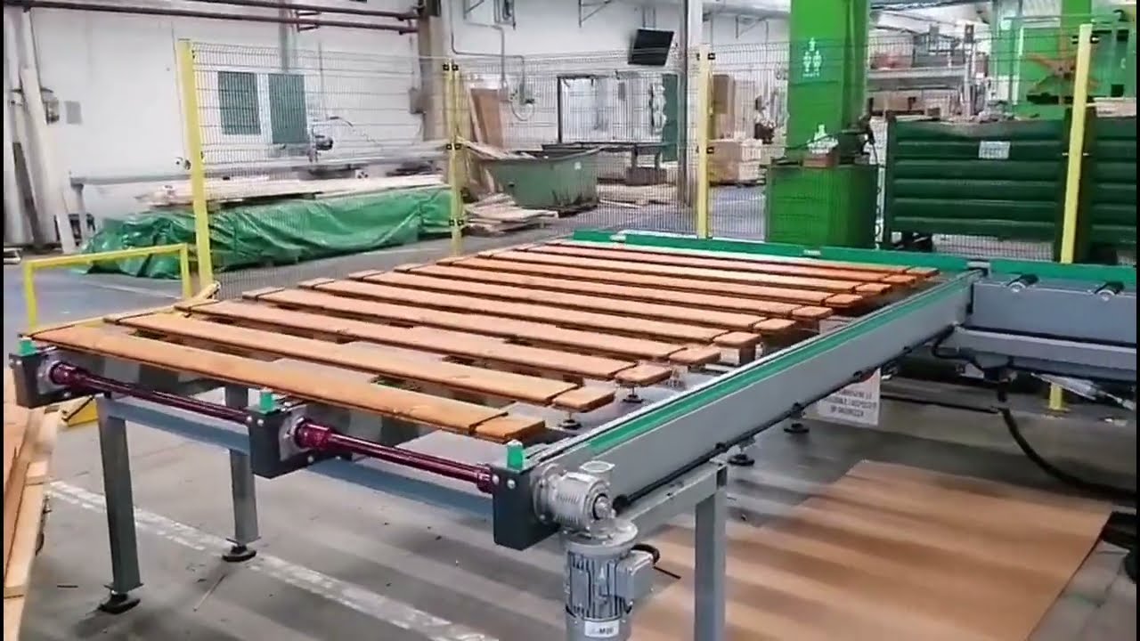 SARMAX AUTOMATIC FLOW COATING LINE WITH APACHE 7 AND CHAINS LOADING & UNLOADING STATIONS