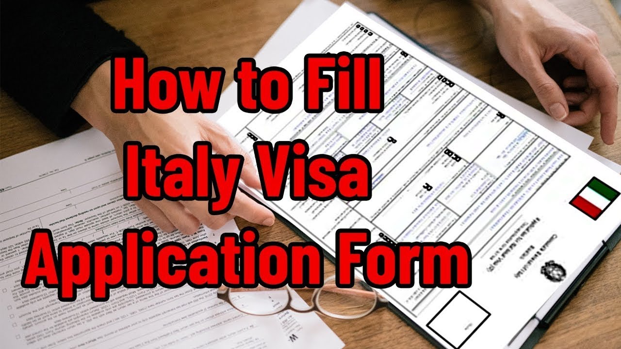 How to fill Visa Application Form D | National Visa Form | Italy Visa Form | Karachi 2023