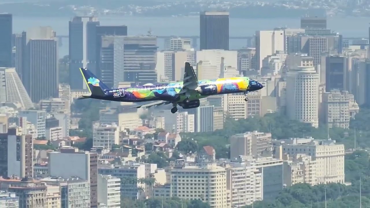 Veja que piloto incrível #piloto #incrível #pouso #aviation #aeronave #espaço #Santos #Dumont #rj 