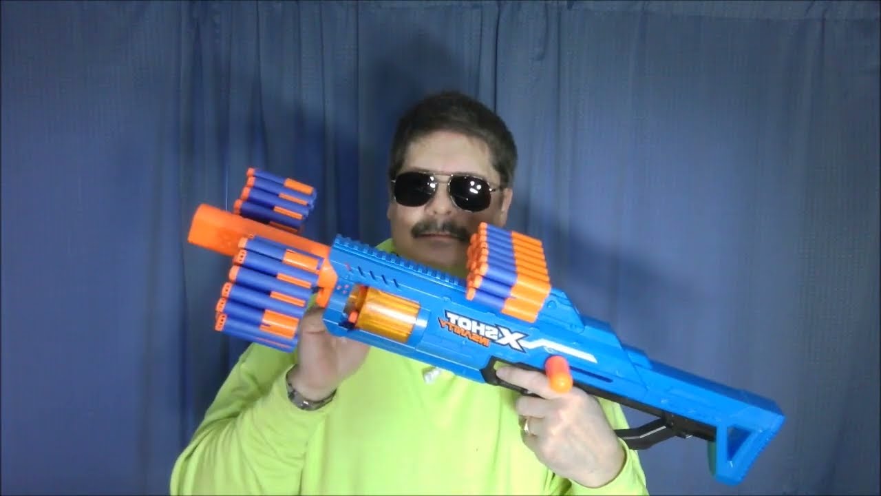 NERF GUN HOW TO ASSEMBLY ZURU X SHOT BERZERKO 8 ROUND REVOLVER 58 EXTRA ROUNDS RAN OUT OF AMMO FYI.