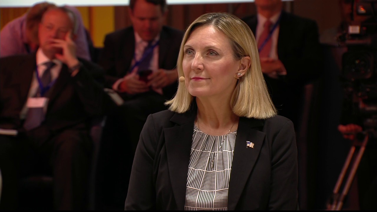 Brussels Forum 2019: Andrea L. Thompson, Radmila Shekerinska, Logan Jones