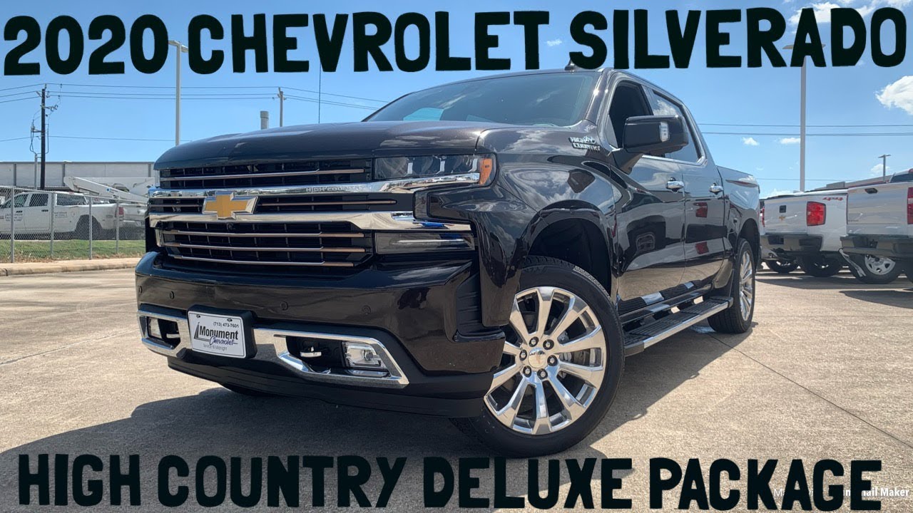 2020 Chevrolet Silverado High Country: Start up & Review