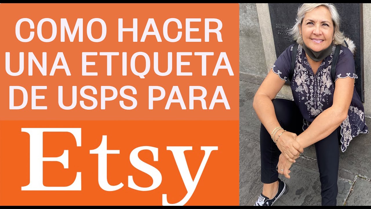 Como hacer una Etiqueta de USPS para tu tienda ETSY (TUTORIAL)