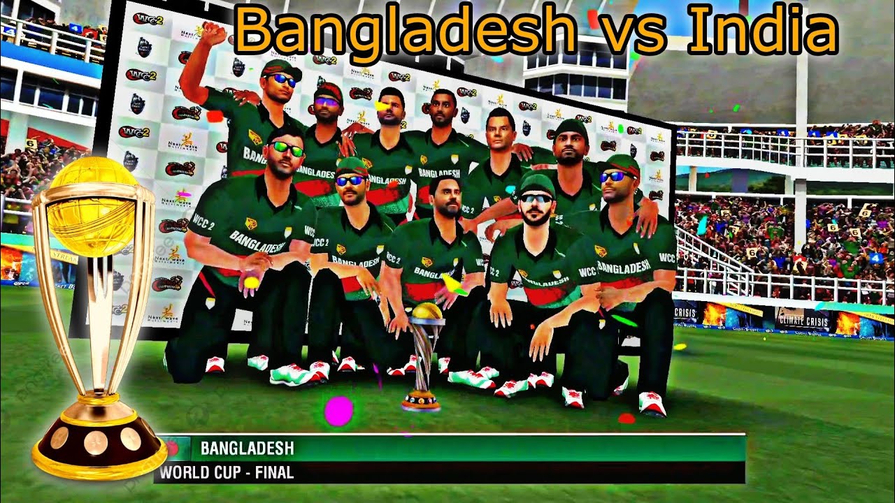 ICC World Cup 2023 Final 🏆 | Bangladesh 🇧🇩 vs India 🇮🇳 | WCC 2 Epic Final Match