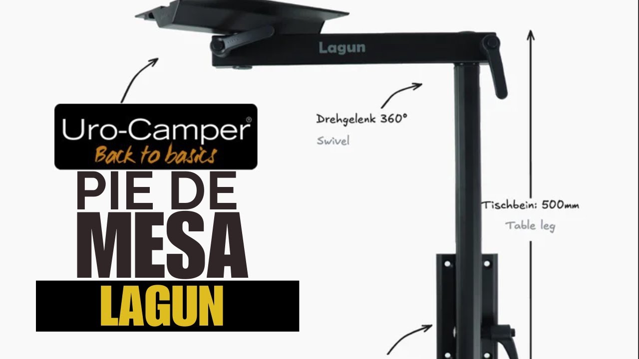 El mejor pie de mesa para camper, barco y autocaravana | Descubre los 3 modelos Lagun