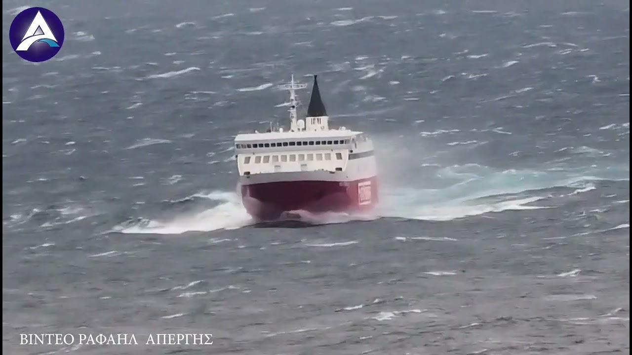 FAST FERRIES ANDROS - Μάχη με τα κύματα 