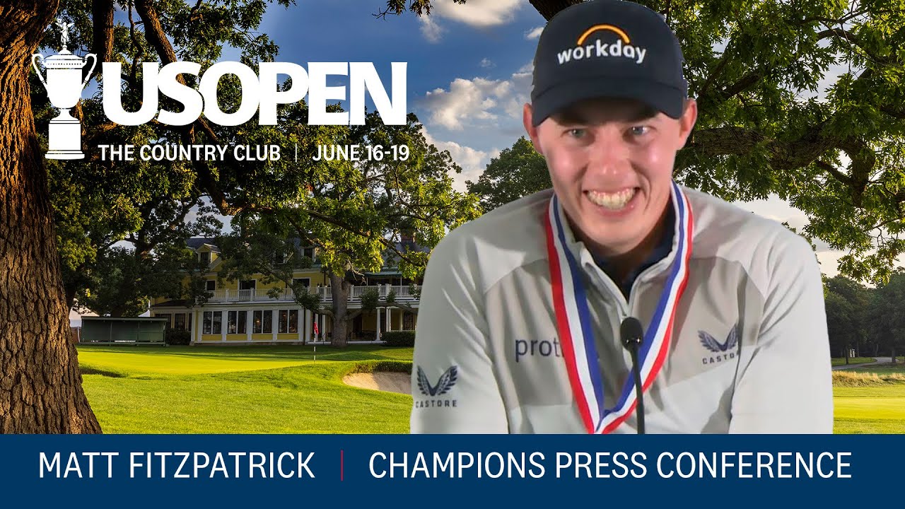 2022 U.S. Open: Matt Fitzpatrick Champion Press Conference