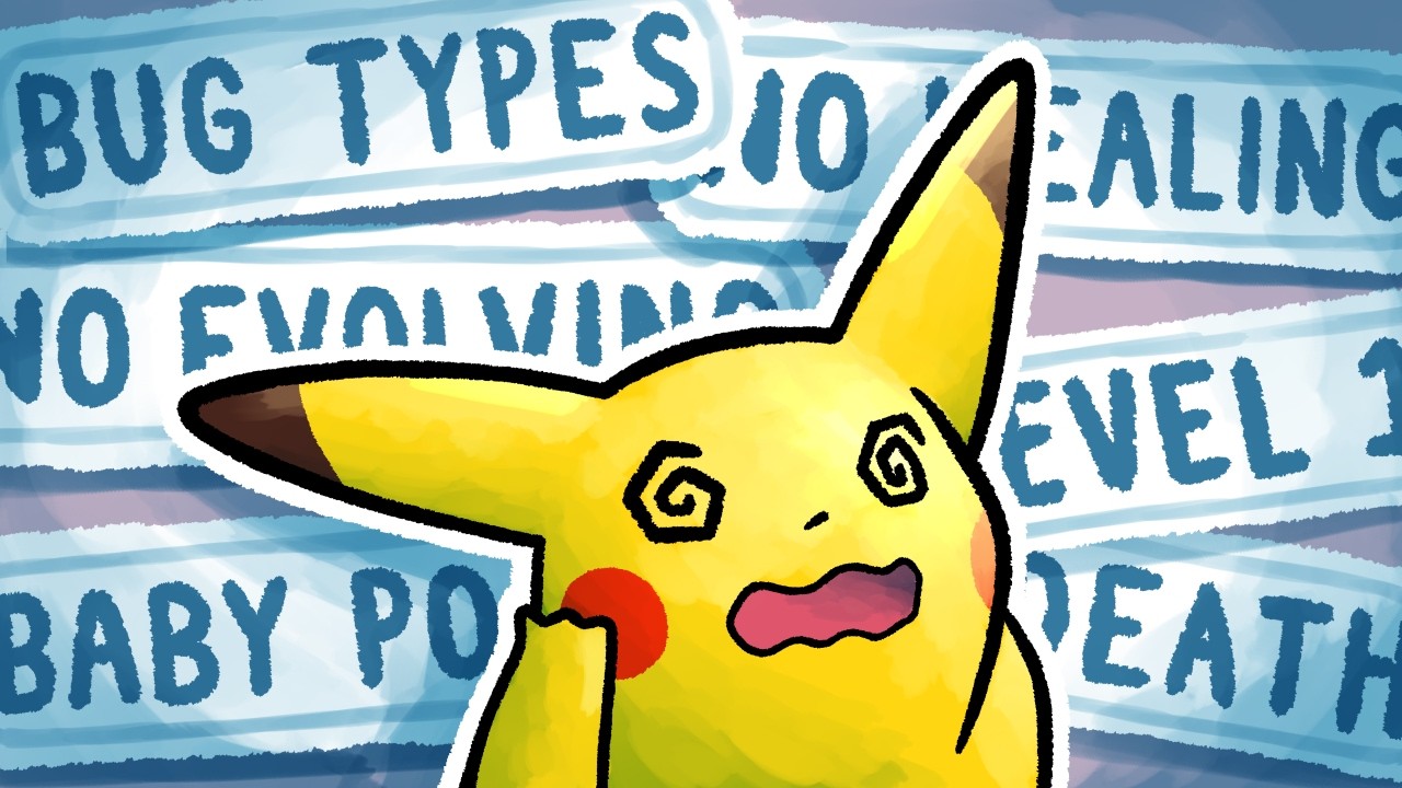 Pokemon, but there are TOO MANY RULES