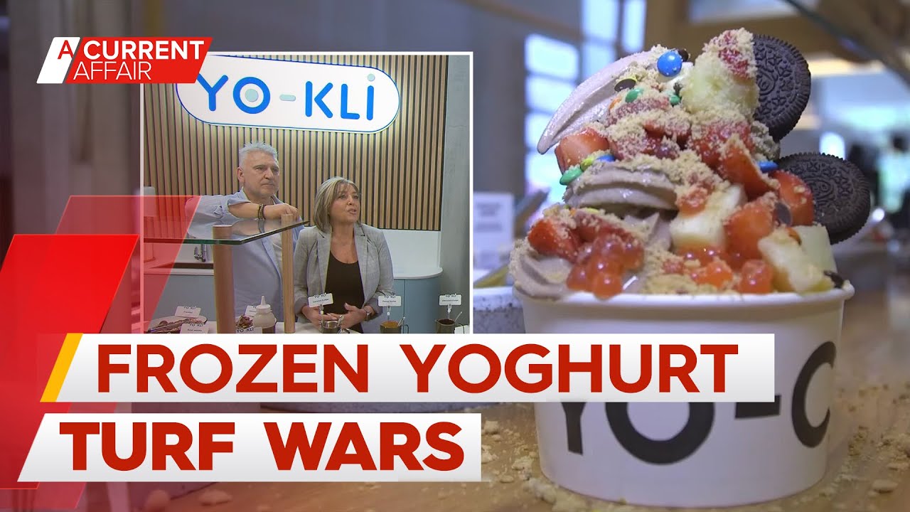 Trademark dispute could land frozen yogurt business in Federal Court | A Current Affair