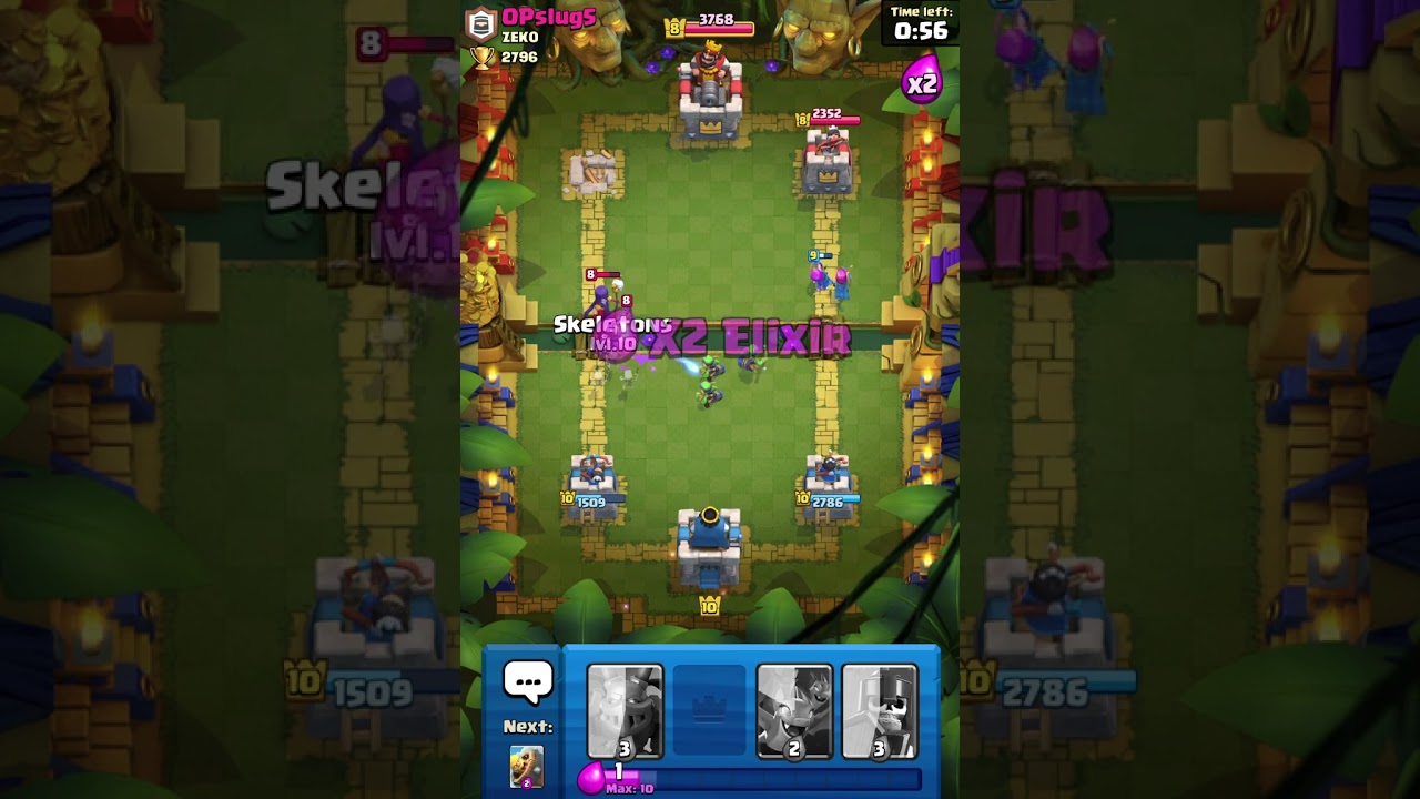 Clash royal | Jungle Arena | Battle 15 #clashroyale #games #mobilegame  #supercell
