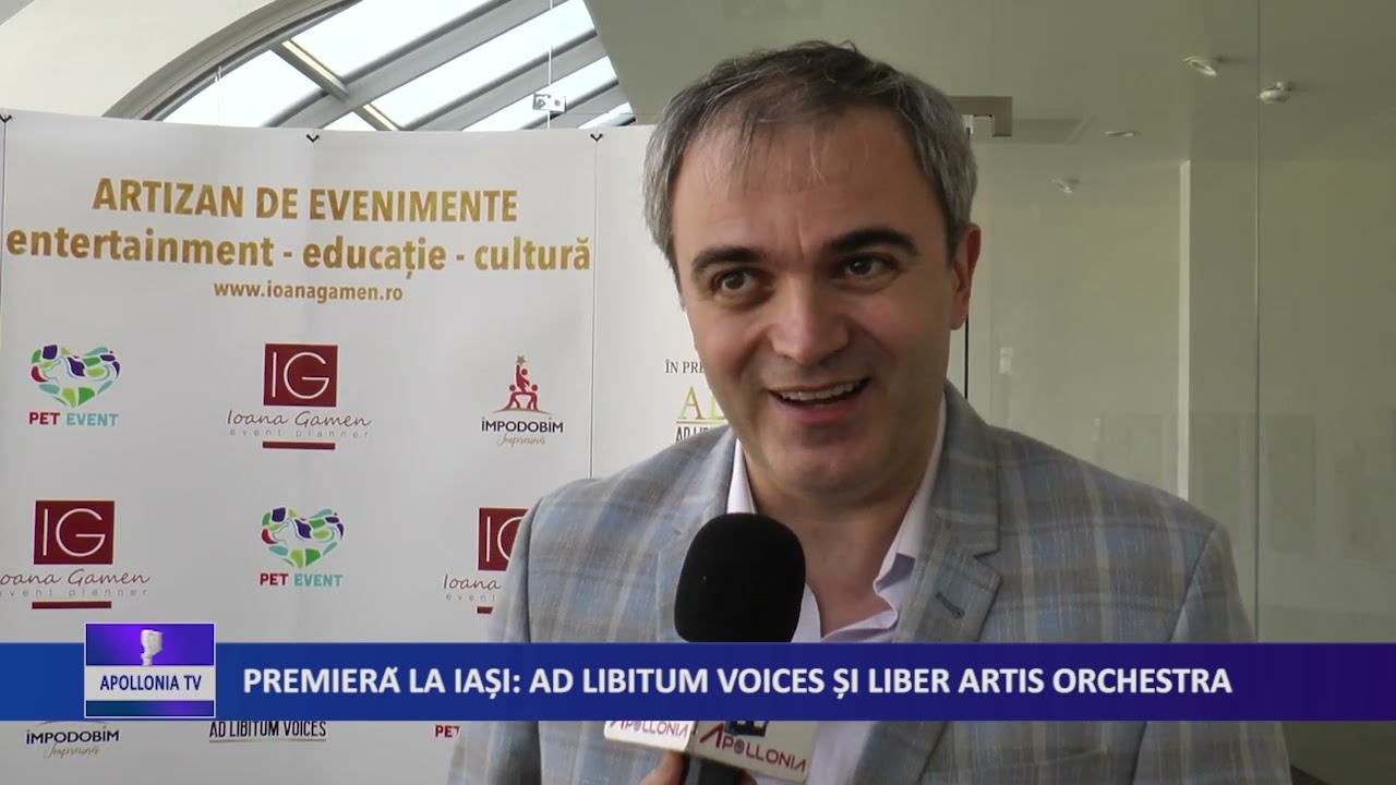 Premieră la Iași: Ad Libitum Voices și Liber Artis Orchestra
