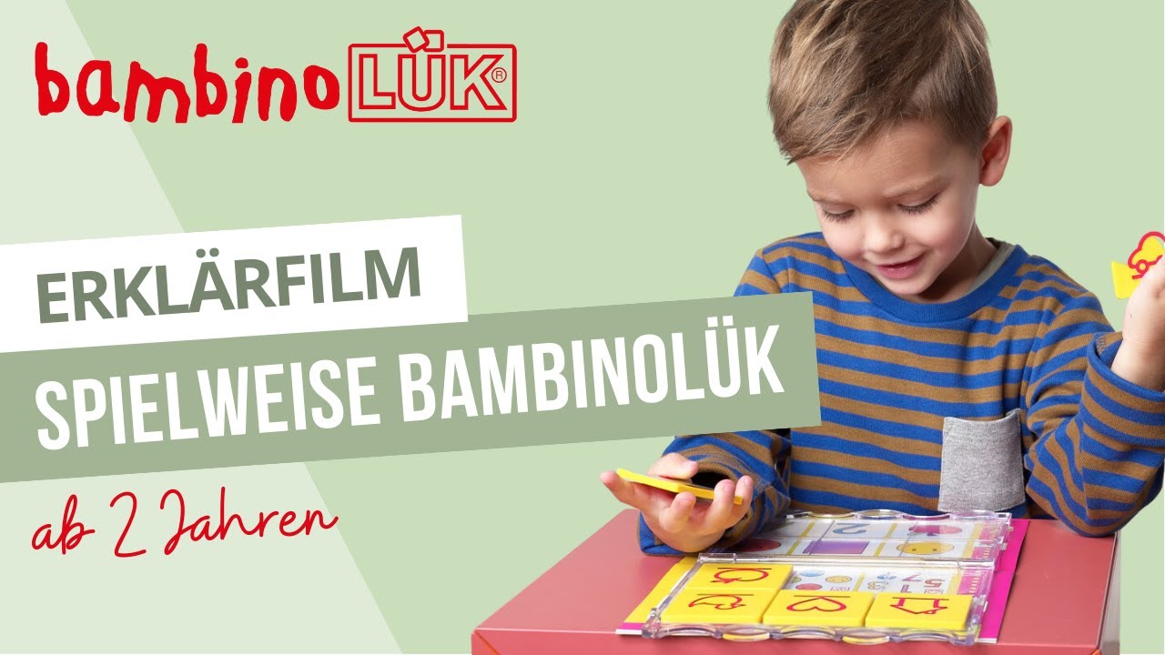 So wird bambinoL&Uuml;K gespielt! Unser Lernspiel f&uuml;r die Kleinsten von 2 bis 6 Jahren