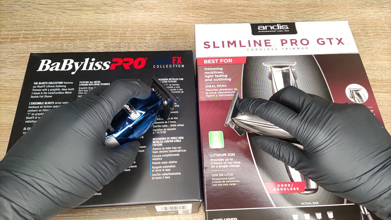Babyliss FX skeleton vs Slimline Pro GTX Andis ¿Cuál comprar?