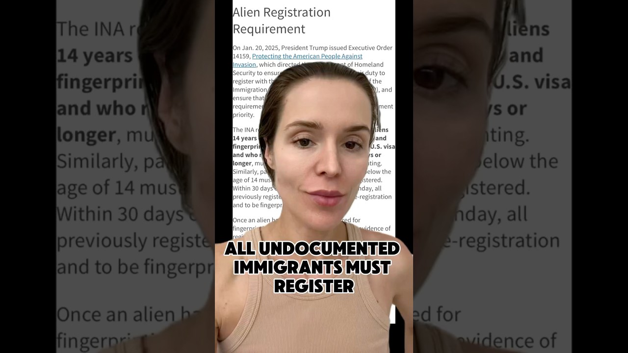 all undocumented immigrants must register! #immigration #ice #undocumentedimmigrants #deportation