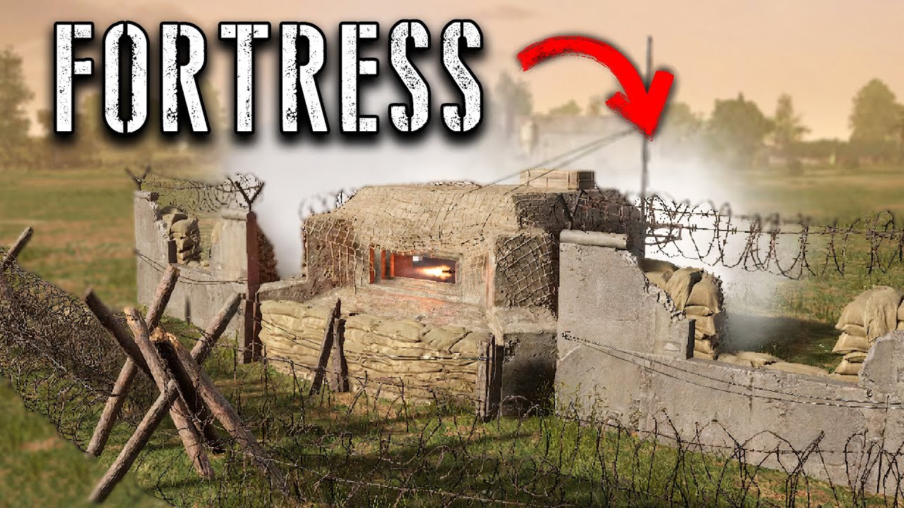 Giant Defensive Bunker Holds Off Enemy Invasion