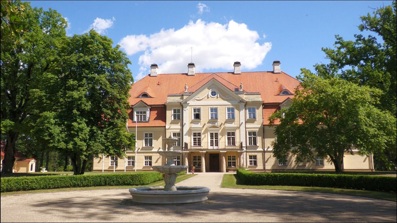 Mālpils muiža  skaista vieta Latvijā