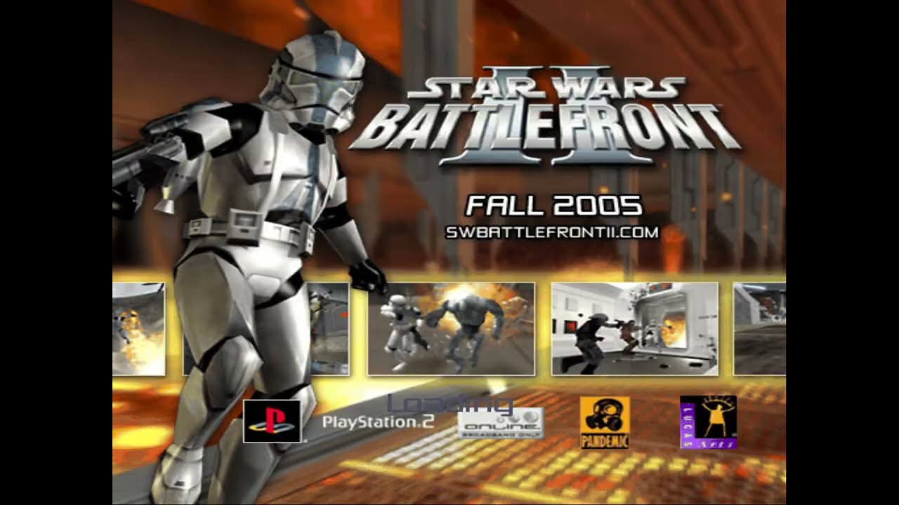 Star Wars Battlefront 2 (2005) May 2005 Beta - Main Menus