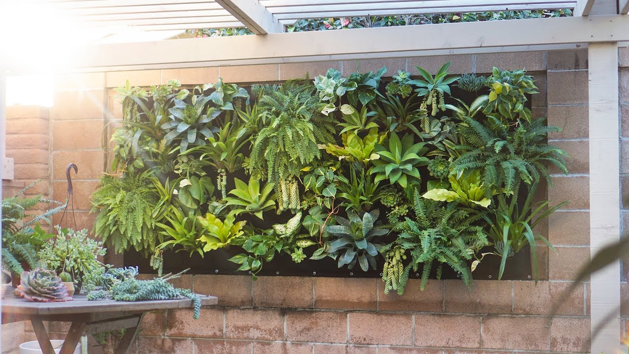 Vertical Plant Pocket Wall Garden