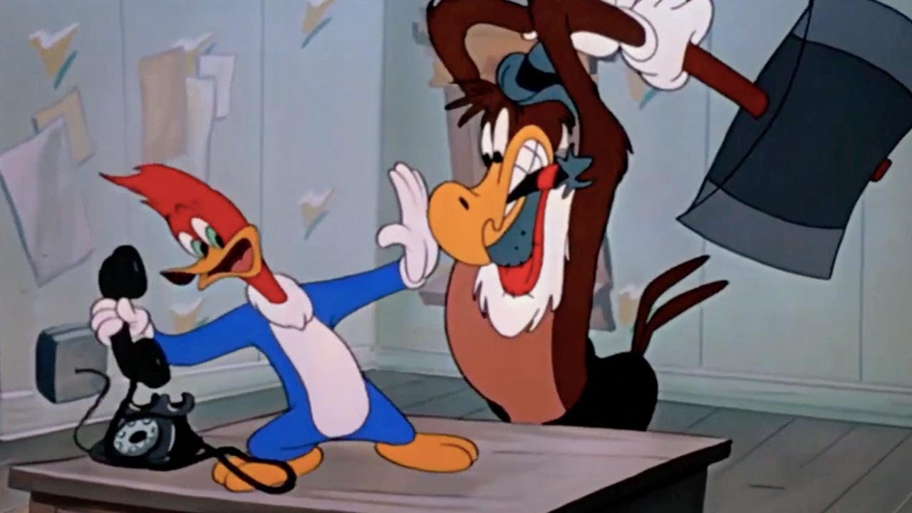 Woody Woodpecker | Wet Blanket Policy | 1948 | Classic Cartoon
