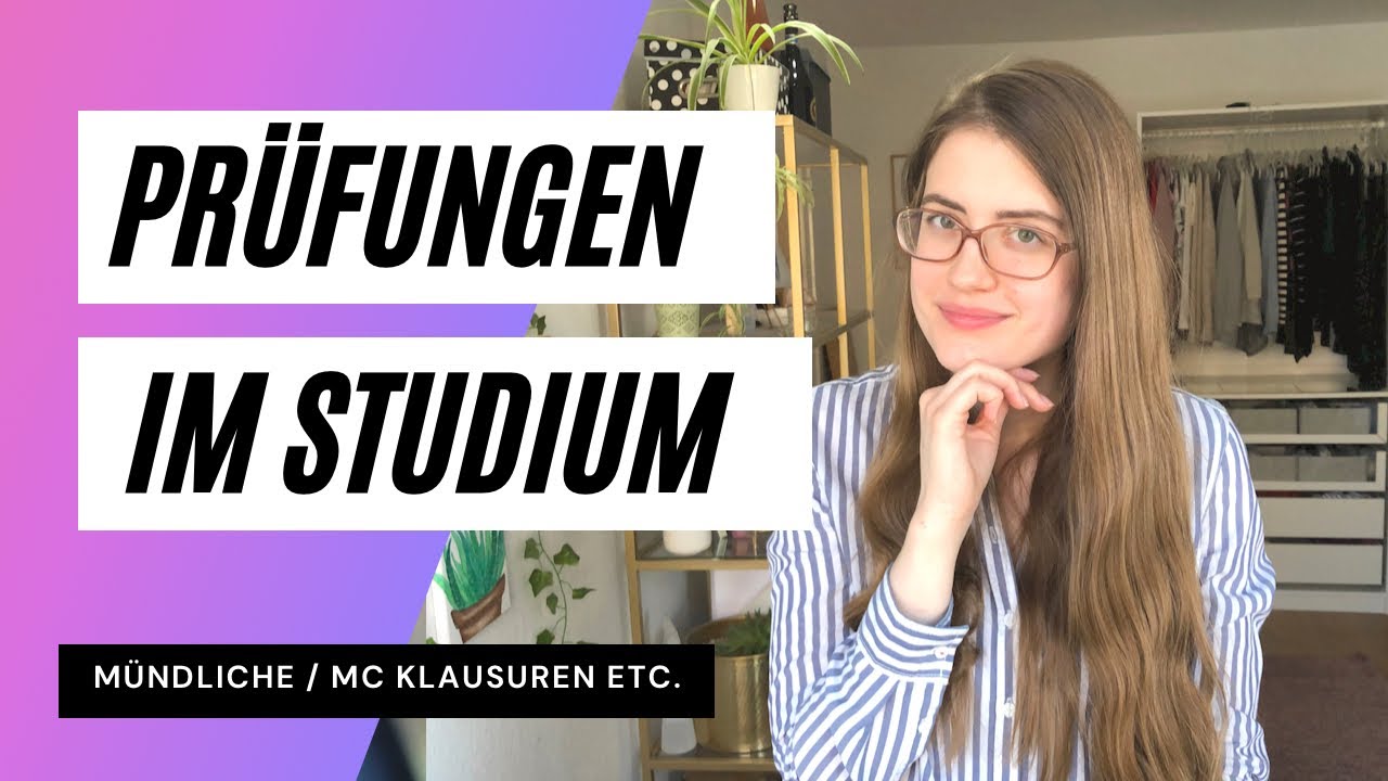 Wie du dich besser für die Prüfungen vorbereitest - Mündlich / MC Klausuren