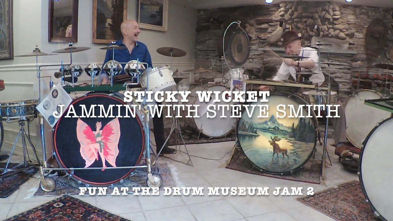 Sticky Wicket. Drum duet 2 with Steve Smith.