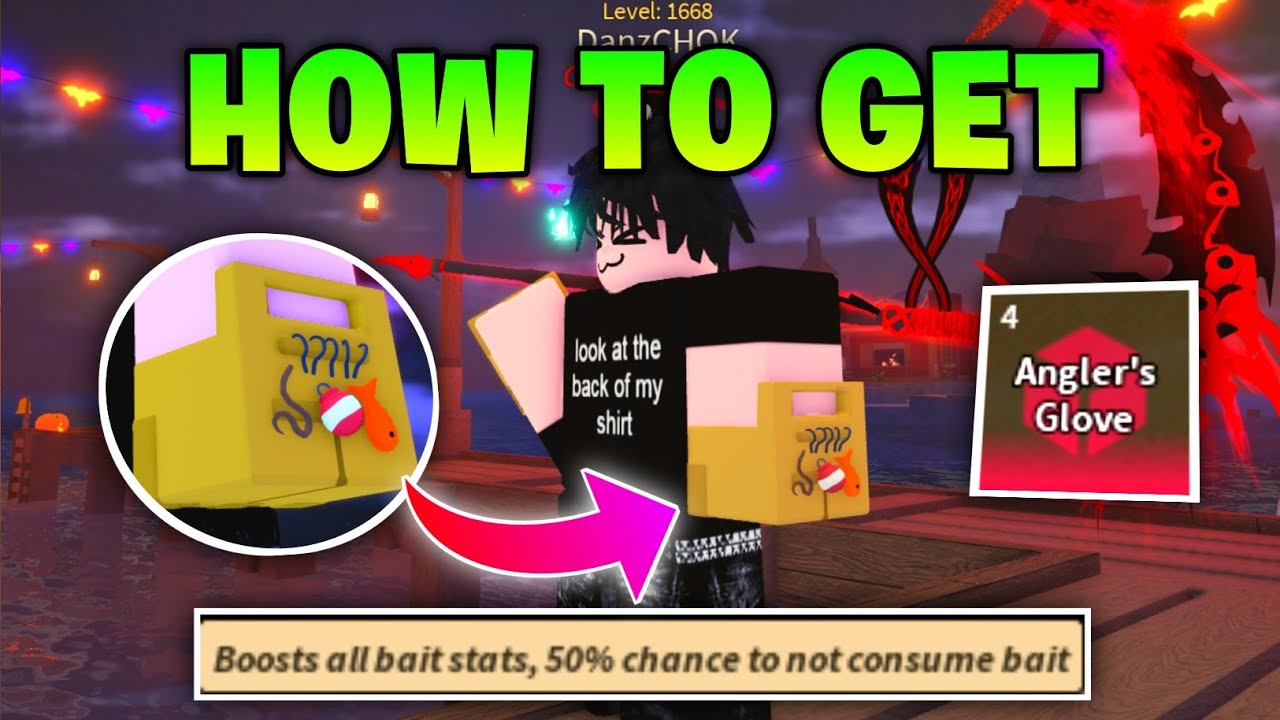 How to Get Angler's Glove in Fisch - NEW ITEM!
