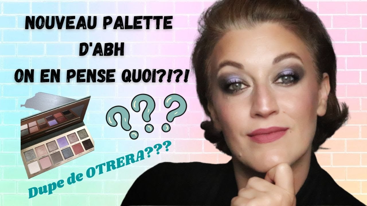 NOUVEAU palette Anastasia Beverly Hills:  Swatch party, Crashtest et Revue!!! (Dupe de Otrera?!?!)