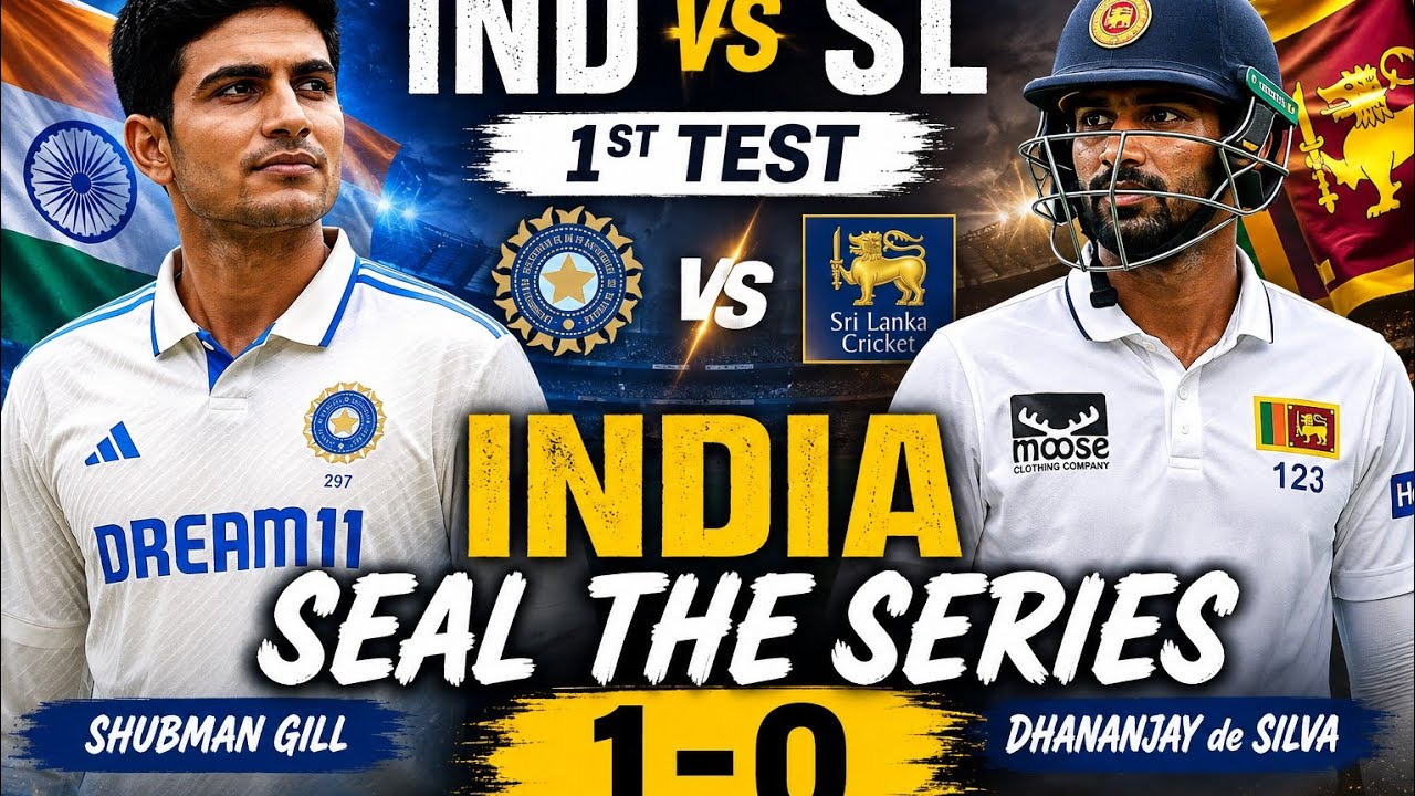 India Seal The Series 1-0. A Magnificent Performance by DDP and Manav Suthar 🔥