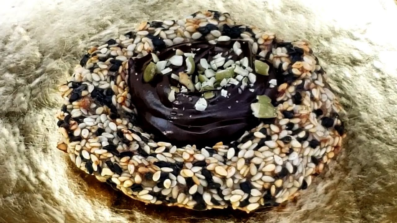 Sugar Free ENERGY DESSERT ! So Simple It's Hard to Bbelieve! Take sesame and bananas