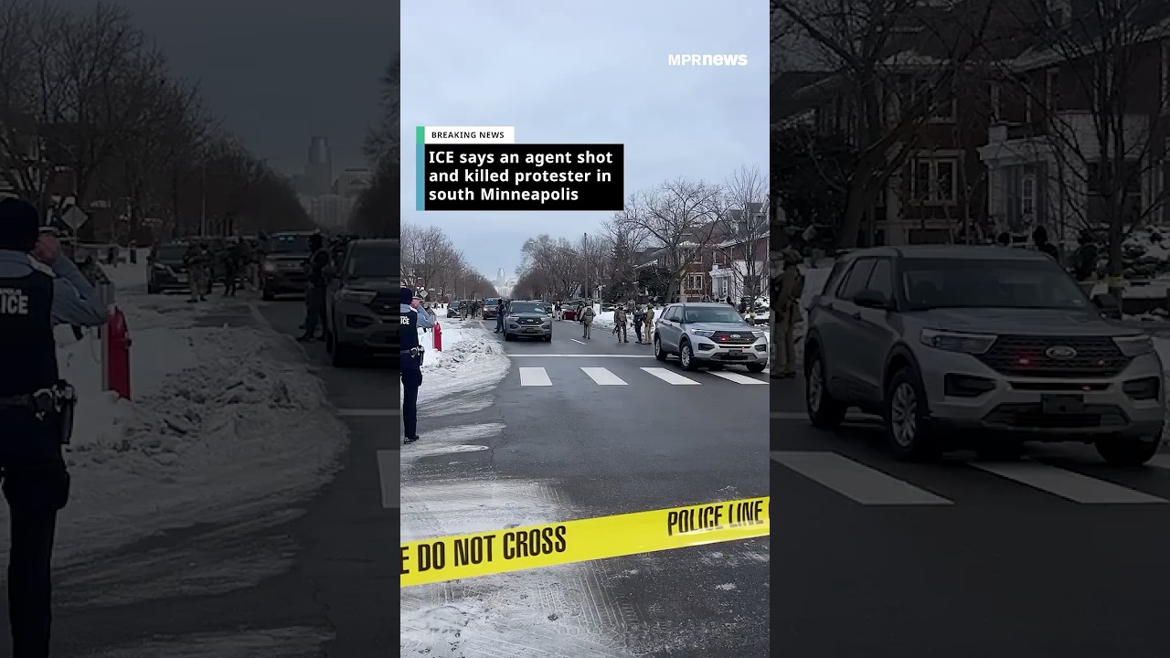 ICE says an agent shot and killed protester in south Minneapolis