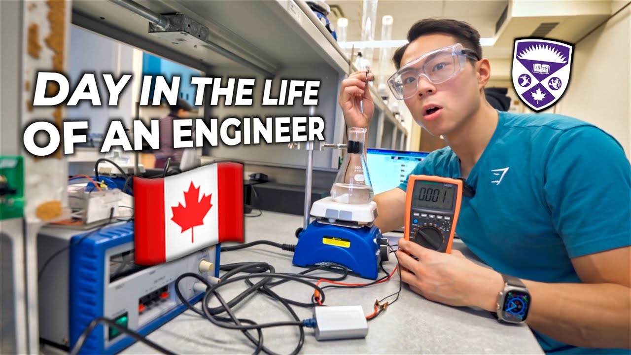 Typical Day in the Life of a Canadian Engineering Student👷🏻‍♂️🇨🇦 | Western University