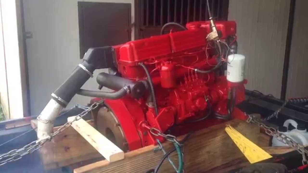 1980 80 hp Ford Lehman - Ebro marine diesel engine
