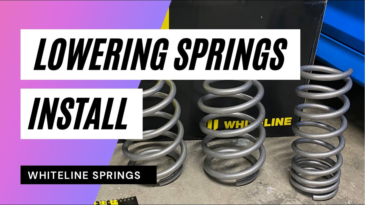 Whiteline Spring Install