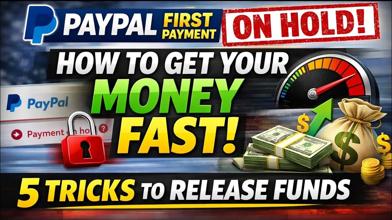 Первый платеж PayPal заблокирован | Как быстро получить деньги | 5 способов разблокировать средства
