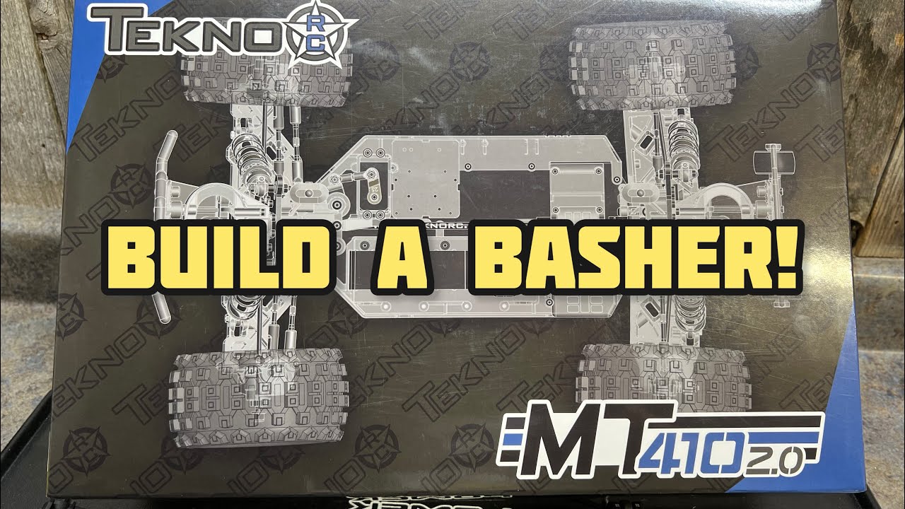 Tekno MT410 2.0 build and unboxing 1/10 monster truck part 1 #mt4102.0 #tekno #basher #