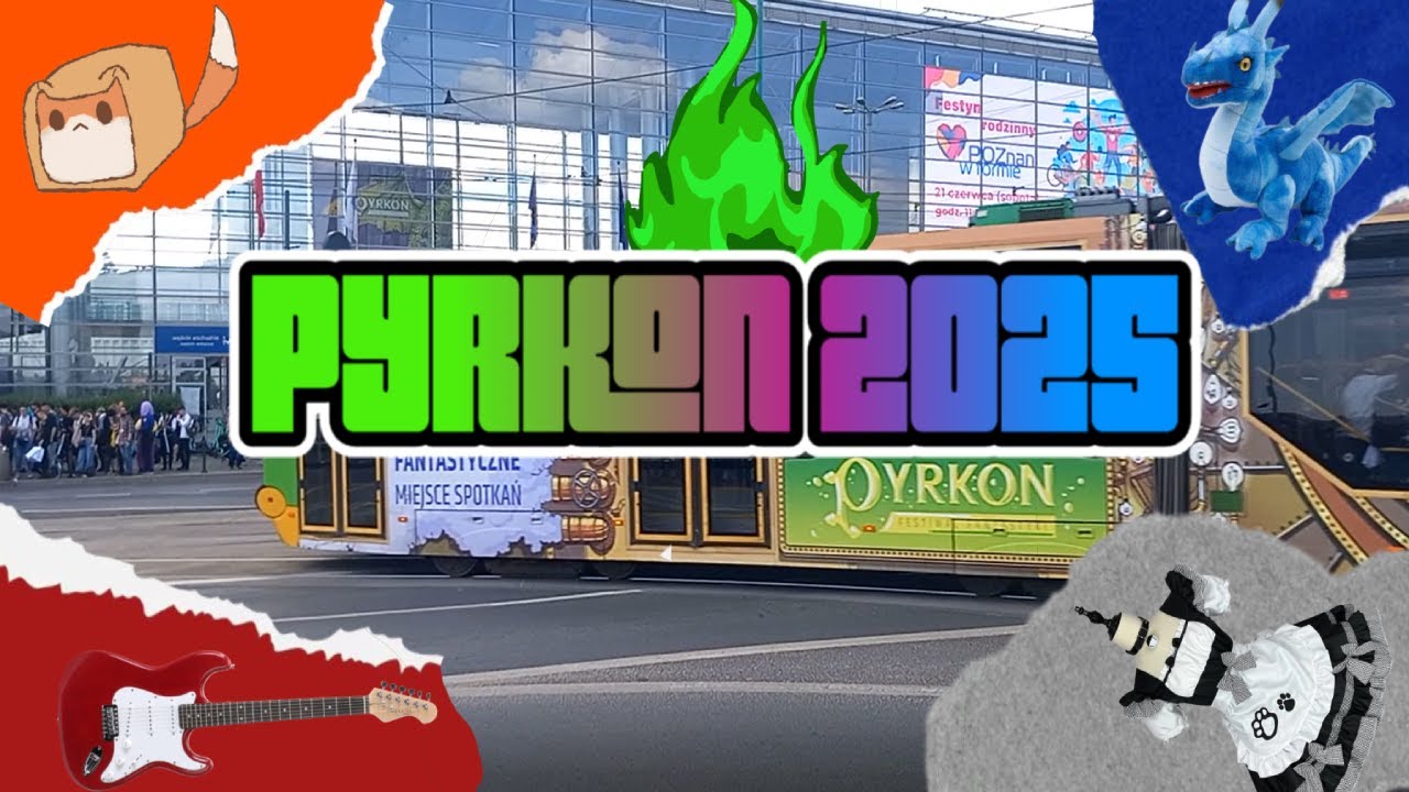 PYRKON 2025 pierwszy raz na tak dużym konwencie! [[VLOG]]
