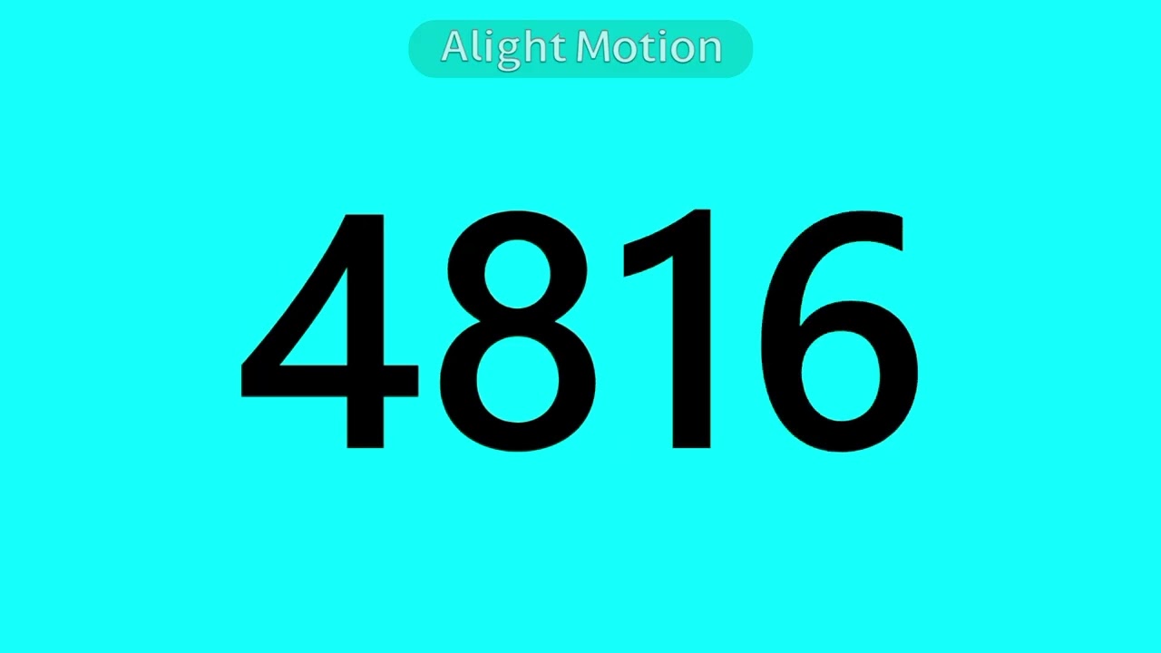 Numbers 1 to 10000