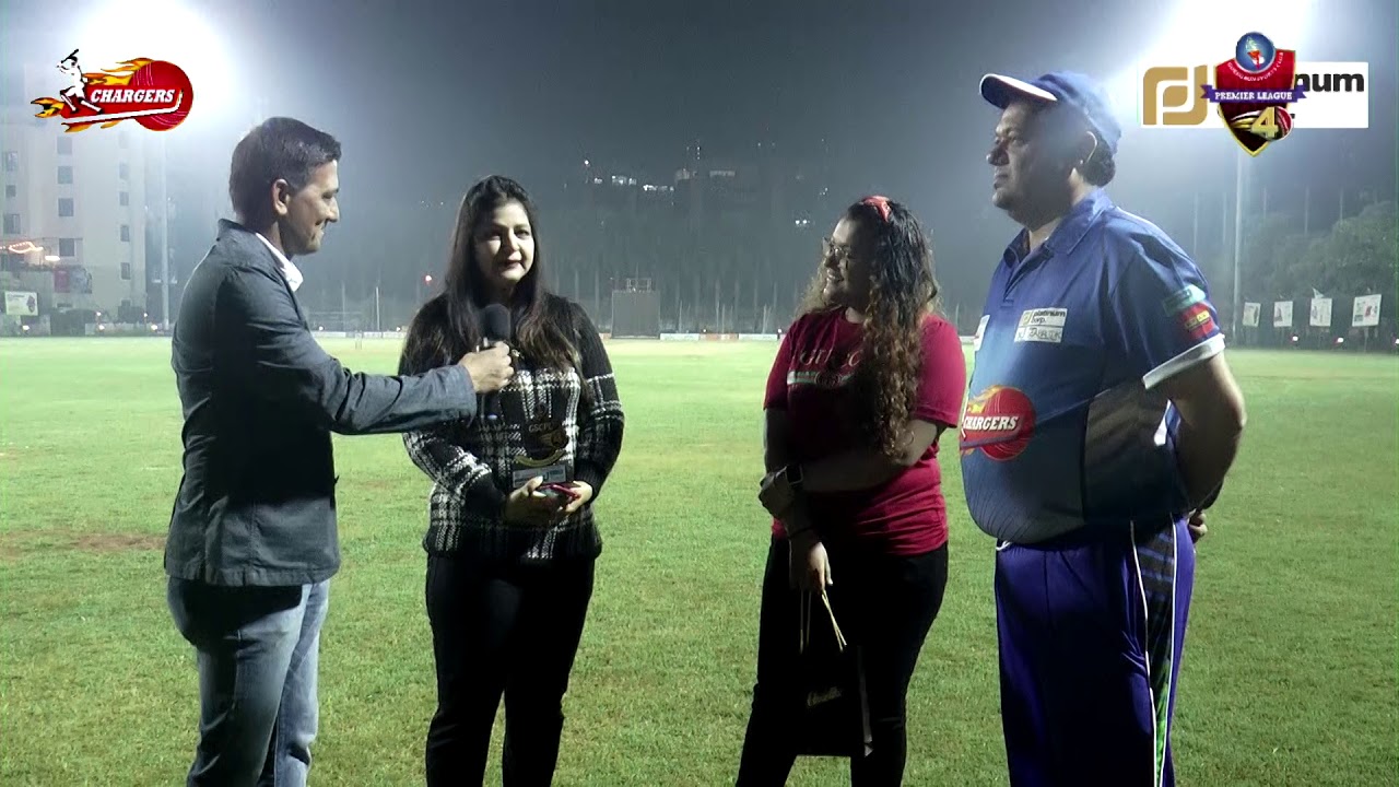 Interview with Ashok Khedwal & Family at GSCPL 4 Chargers vs Gladiators match on 18-01-2019
