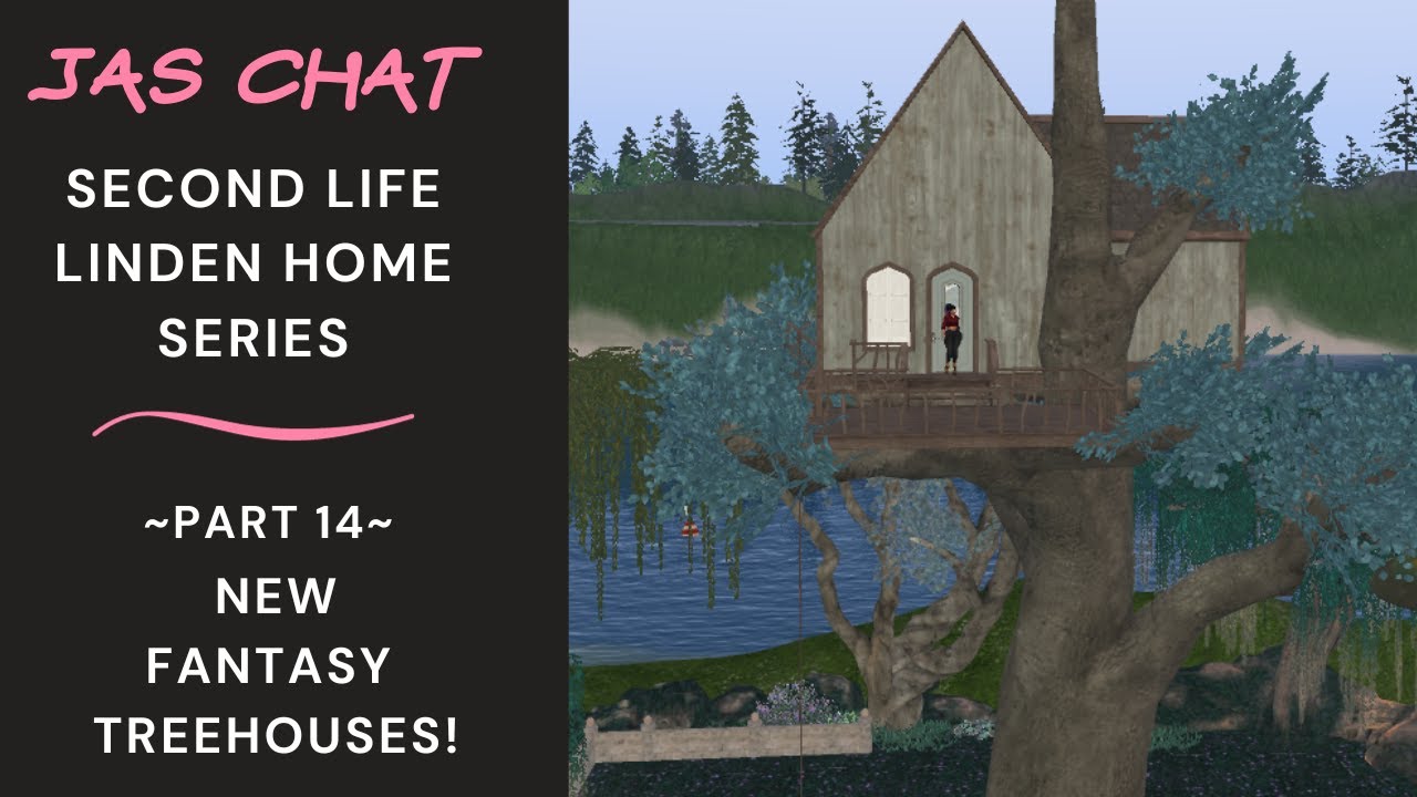 🏠 NEW Second Life Linden Homes 2023 | Fantasy Tree Houses! ~ Part 14🏠