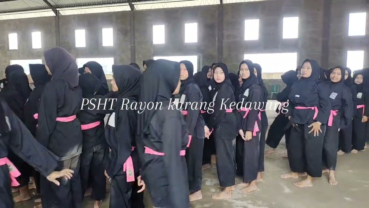Tes Hijau Siswa PSHT Ranting Mumbulsari Cabang Jember Jawa Timur