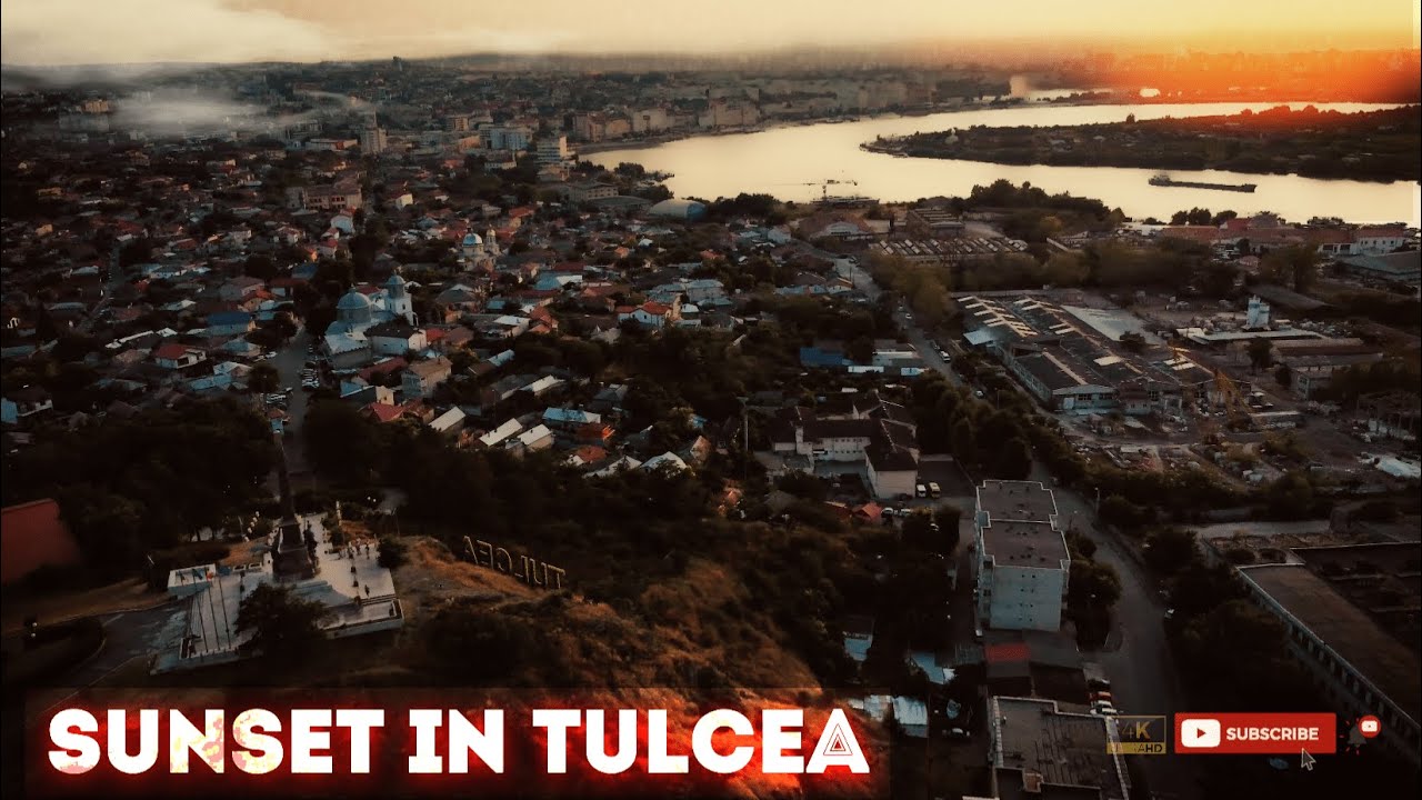 BEAUTIFUL SUNSET IN TULCEA - [ 4K ] UHD CINEMATIC VIDEO