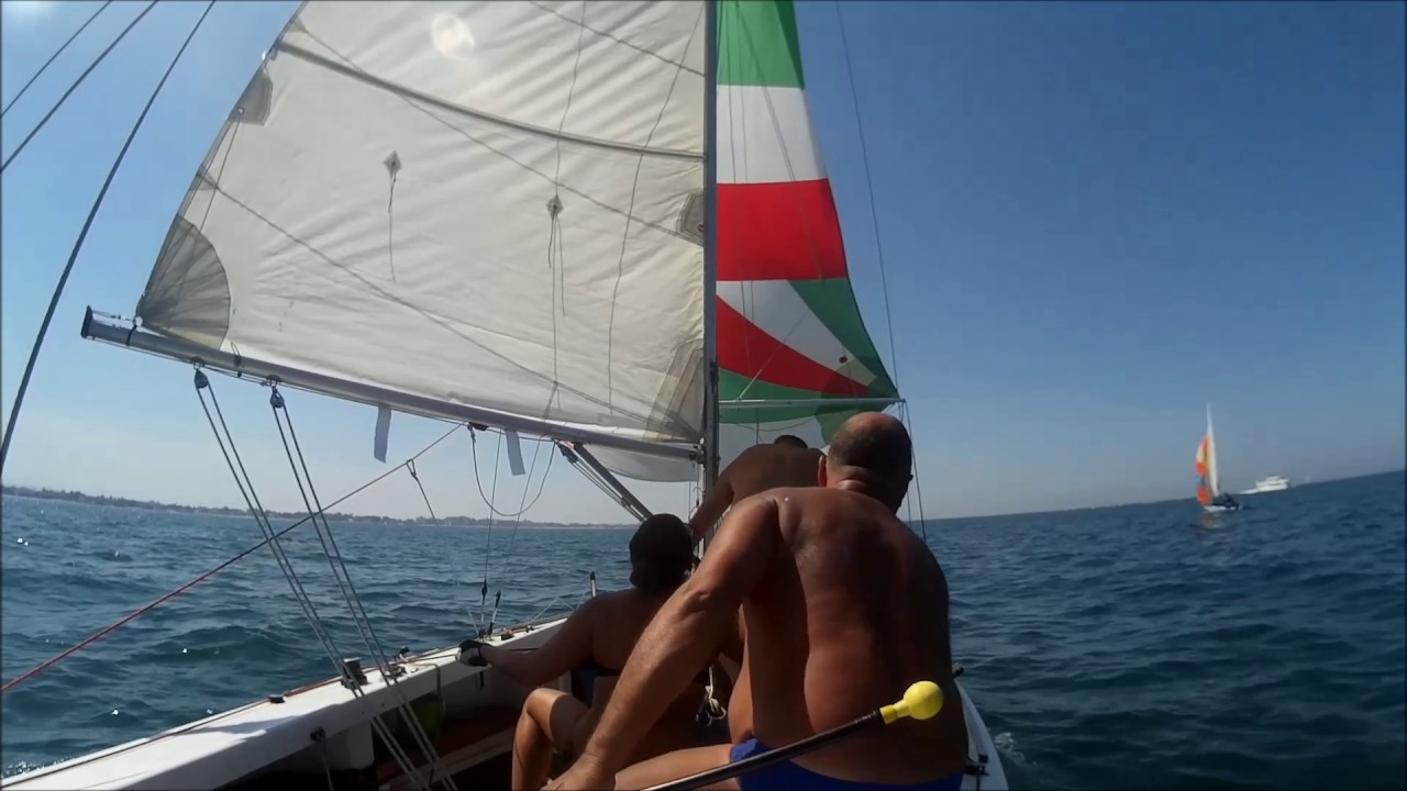 Meteor Sport Allenamento_Una strambata al minuto Spinnaker Vela Clea I 94